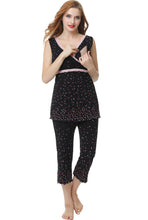 Load image into Gallery viewer, Kimi + Kai Maternity &quot;Joy&quot; Nursing PJ Set