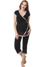 Load image into Gallery viewer, Kimi + Kai Maternity &quot;Joyce&quot; Nursing PJ Set