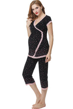 Load image into Gallery viewer, Kimi + Kai Maternity &quot;Joyce&quot; Nursing PJ Set