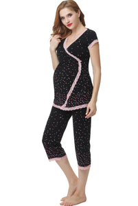 Kimi + Kai Maternity "Joyce" Nursing PJ Set