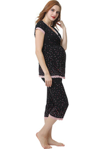 Kimi + Kai Maternity "Joyce" Nursing PJ Set