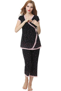 Kimi + Kai Maternity "Joyce" Nursing PJ Set