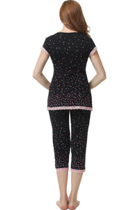 Kimi + Kai Maternity "Joyce" Nursing PJ Set
