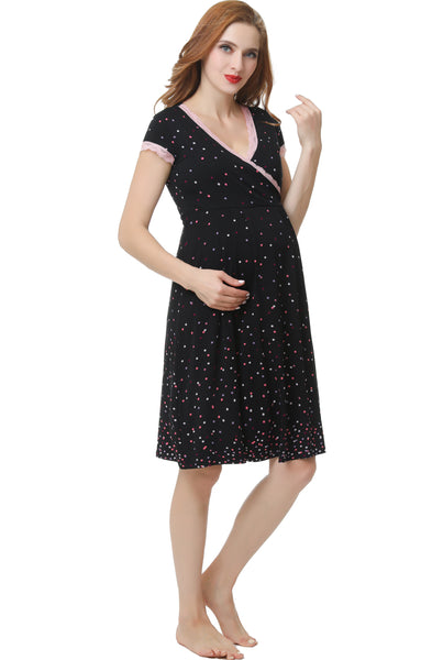 Kimi + Kai Maternity "Jay" Nursing Nightgown