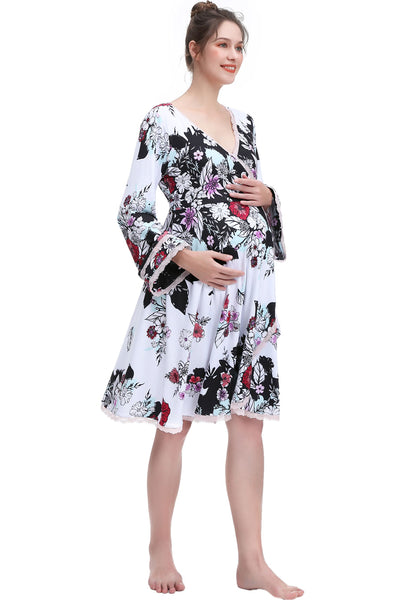 Kimi + Kai Maternity "Gini" Lounge Robe