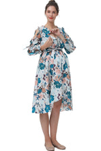Load image into Gallery viewer, Kimi + Kai Maternity &quot;Akemi&quot; Nursing Hospital Incognito Delivery Dress