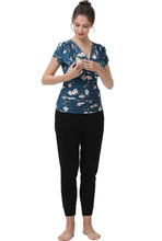 Load image into Gallery viewer, Kimi + Kai Maternity &quot;Josie&quot; Nursing Lounge Top, Joggers &amp; Cardigan