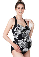 Load image into Gallery viewer, Kimi + Kai Maternity &quot;Chana&quot; UPF 50+ Swim Tankini &amp; Bottom 2-Piece Set