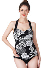 Load image into Gallery viewer, Kimi + Kai Maternity &quot;Chana&quot; UPF 50+ Swim Tankini &amp; Bottom 2-Piece Set