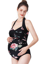 Kimi + Kai Maternity "Arely" UPF 50+ Swim Tankini & Bottom 2-Piece Set