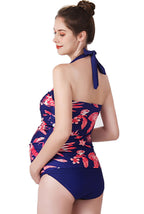 Kimi + Kai Maternity "Dulce" UPF 50+ Swim Tankini & Bottom 2-Piece Set