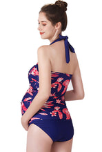 Load image into Gallery viewer, Kimi + Kai Maternity &quot;Dulce&quot; UPF 50+ Swim Tankini &amp; Bottom 2-Piece Set