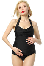 Load image into Gallery viewer, Kimi + Kai Maternity &quot;Nancy&quot; UPF 50+ One Piece Maternity Swimsuit