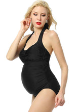 Load image into Gallery viewer, Kimi + Kai Maternity &quot;Nancy&quot; UPF 50+ One Piece Maternity Swimsuit