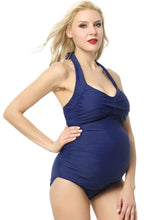 Load image into Gallery viewer, Kimi + Kai Maternity &quot;Nancy&quot; UPF 50+ One Piece Maternity Swimsuit