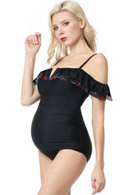 Load image into Gallery viewer, Kimi + Kai Maternity &quot;Karsyn&quot; UPF 50+ One Piece Swimsuit