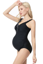 Load image into Gallery viewer, Kimi + Kai Maternity &quot;Greta&quot; UPF 50+ One Piece Swimsuit