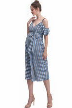 Load image into Gallery viewer, Kimi + Kai Maternity &quot;Hayley&quot;Nursing Button Front Dress