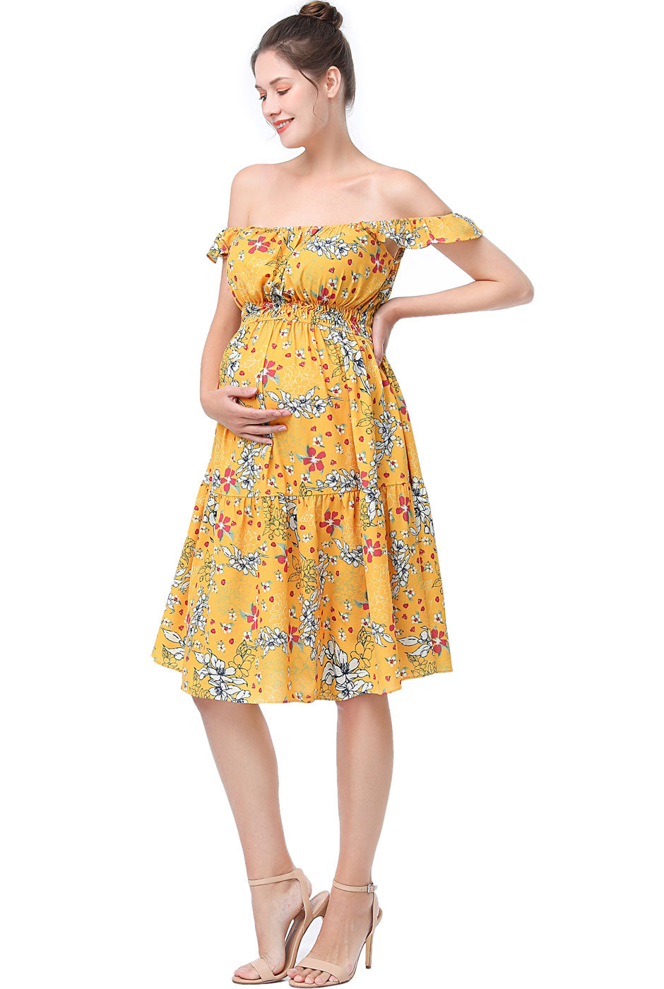 Kimi + Kai Maternity "Jamie" A-Line Dress