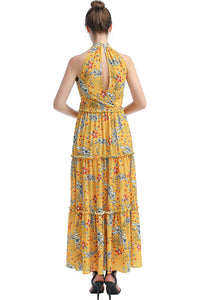 Kimi + Kai Maternity "Soleil" Floral Print Maxi Dress