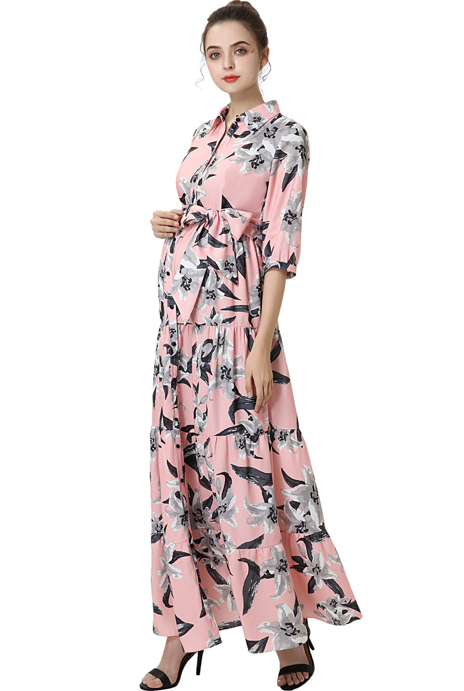cora maxi shirt dress Cora Shirt Dress, Solstice