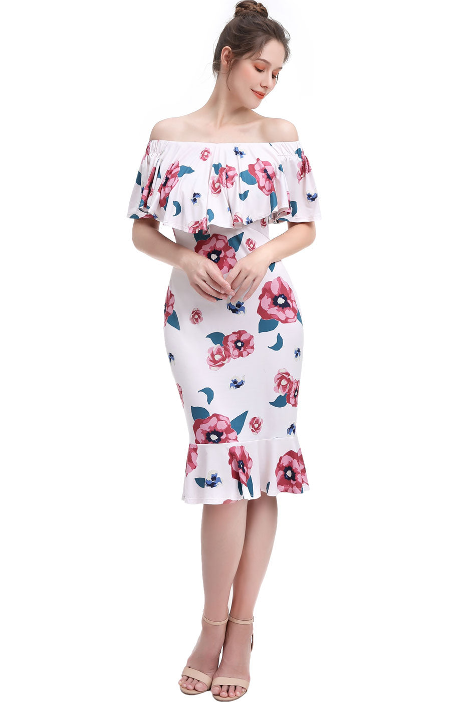 Kimi + Kai Maternity "Kyla" Nursing Mermaid Dress