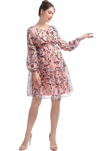 Kimi + Kai Maternity "Rosie" Babydoll Dress