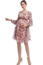 Load image into Gallery viewer, Kimi + Kai Maternity &quot;Rosie&quot; Babydoll Dress