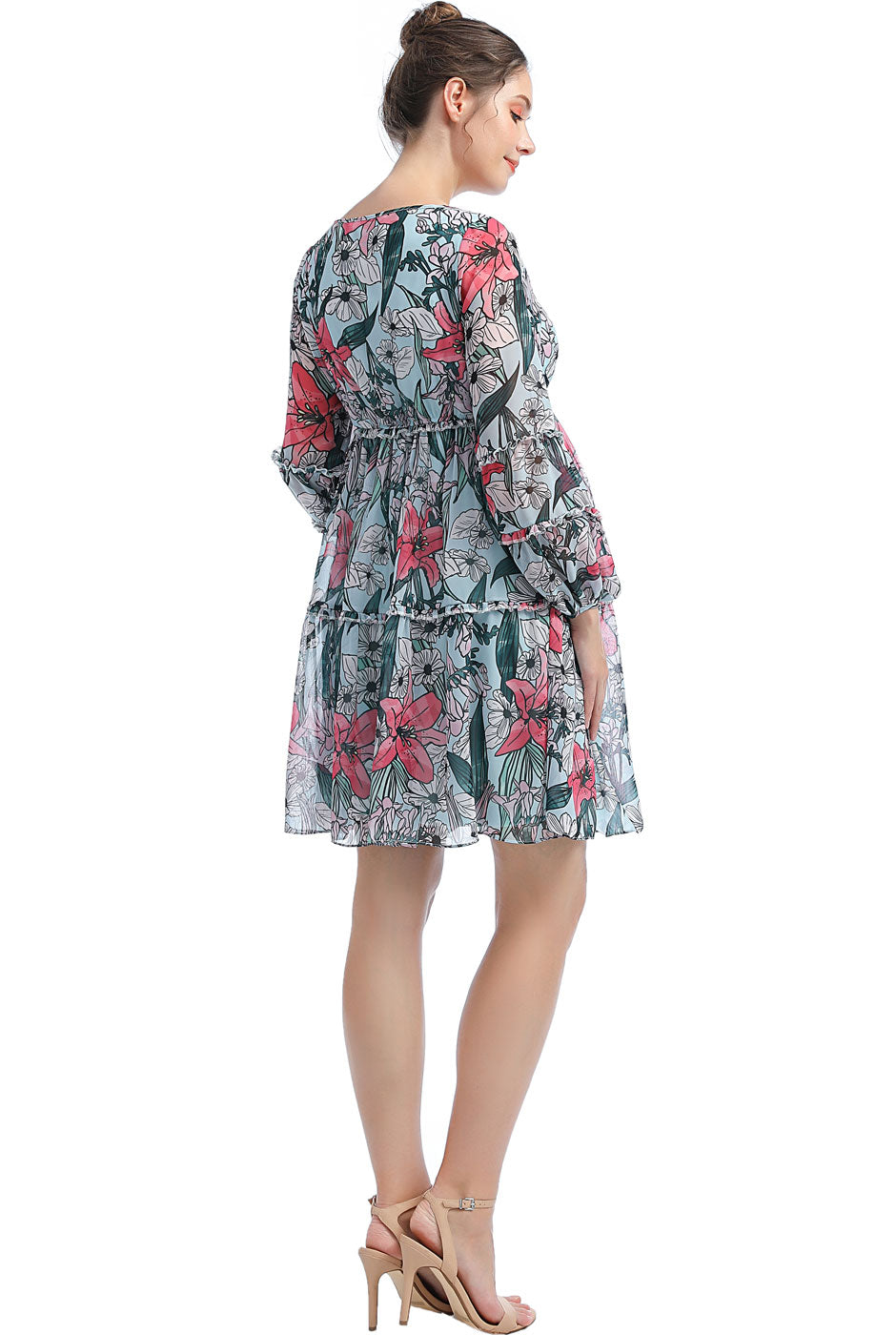 Kimi + Kai Maternity "Nia" Babydoll Dress
