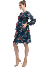 Load image into Gallery viewer, Kimi + Kai Maternity &quot;Jupiter&quot; Babydoll Dress
