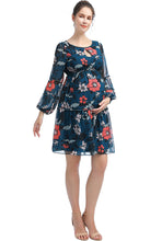 Load image into Gallery viewer, Kimi + Kai Maternity &quot;Jupiter&quot; Babydoll Dress