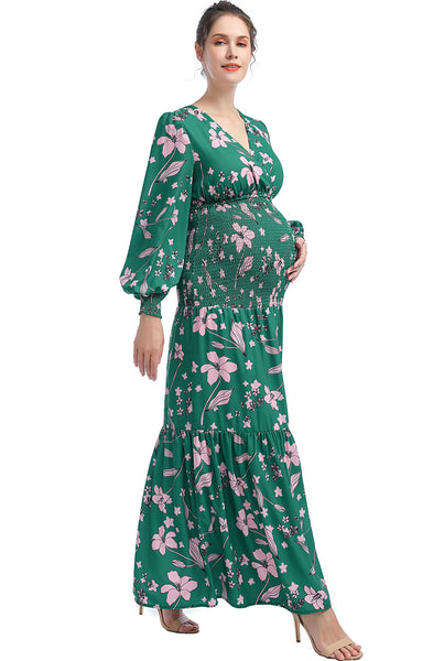 Kimi + Kai Maternity "Caroline" Maxi Dress