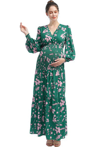 Kimi + Kai Maternity "Caroline" Maxi Dress