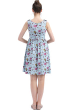 Load image into Gallery viewer, Kimi + Kai Maternity &quot;Dahlia&quot; Nursing Skater Dress