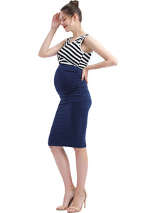 Kimi + Kai Maternity "Margot" Midi Dress