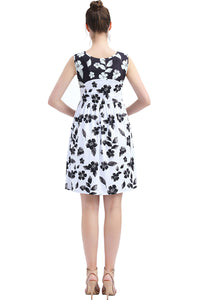 Kimi + Kai Maternity "Eliana" Skater Dress