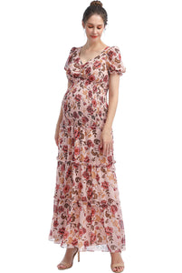 Kimi + Kai Maternity "Aoife" Maxi Dress
