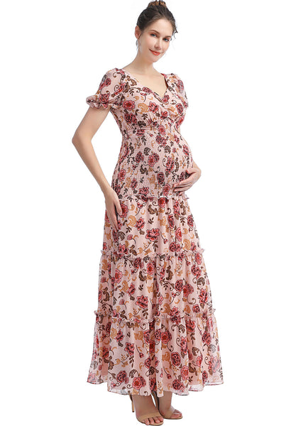 Kimi + Kai Maternity "Aoife" Maxi Dress