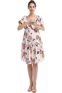 Kimi + Kai Maternity "Anouk" Nursing A-Line Dress