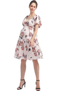 Kimi + Kai Maternity "Anouk" Nursing A-Line Dress