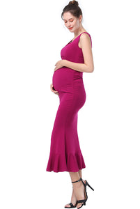 Kimi + Kai Maternity "Ethel" Mermaid Dress