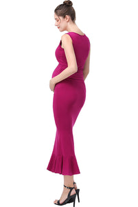 Kimi + Kai Maternity "Ethel" Mermaid Dress
