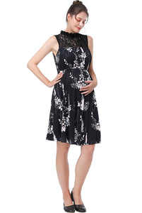 Kimi + Kai Maternity "Moira" Skater Dress