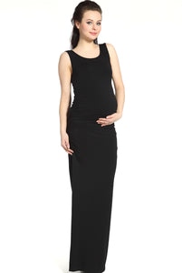 Kimi + Kai Maternity "Charlotte" Tank Column Maxi Dress