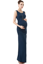 Load image into Gallery viewer, Kimi + Kai Maternity &quot;Charlotte&quot; Tank Column Maxi Dress