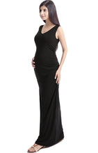 Load image into Gallery viewer, Kimi + Kai Maternity &quot;Jane&quot; Lace Back Maxi Dress