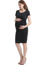 Load image into Gallery viewer, Kimi + Kai Maternity &quot;Lana&quot; Ruched Dress