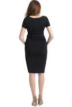 Load image into Gallery viewer, Kimi + Kai Maternity &quot;Lana&quot; Ruched Dress