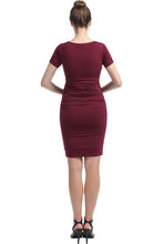 Load image into Gallery viewer, Kimi + Kai Maternity &quot;Lana&quot; Ruched Dress