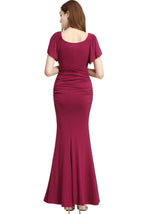 Kimi + Kai Maternity "Abigail" Off Shoulder Maxi Dress
